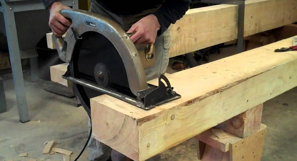 How to Cut Thick Wood with Circular Saw
