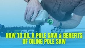How To Oil A Pole Saws